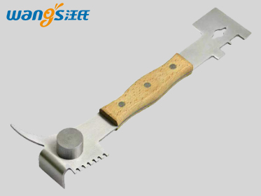 B-HU-11-Mul-functions wooden handle hive tool